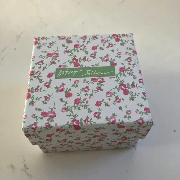 Betsey Johnson Bunny Rabbit Barbell Jacket Earrings, NEW WITH TAGS - Picture 6 of 6